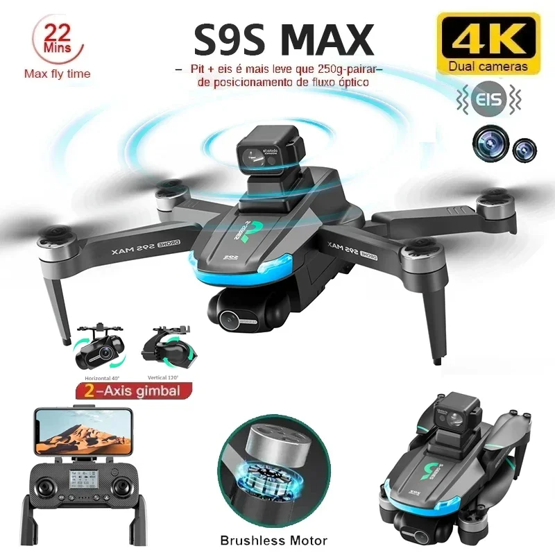 Rc Drone Uav - НОВЫЙ S9S MAX MINI Drone 4K