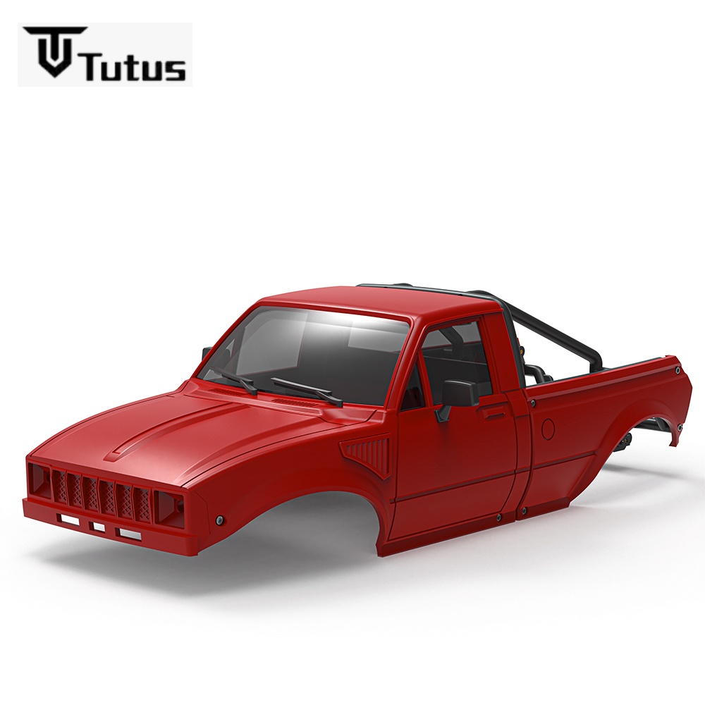 Rc Car Body Shell - Кузов-пикап с жесткой обшивкой и багажником