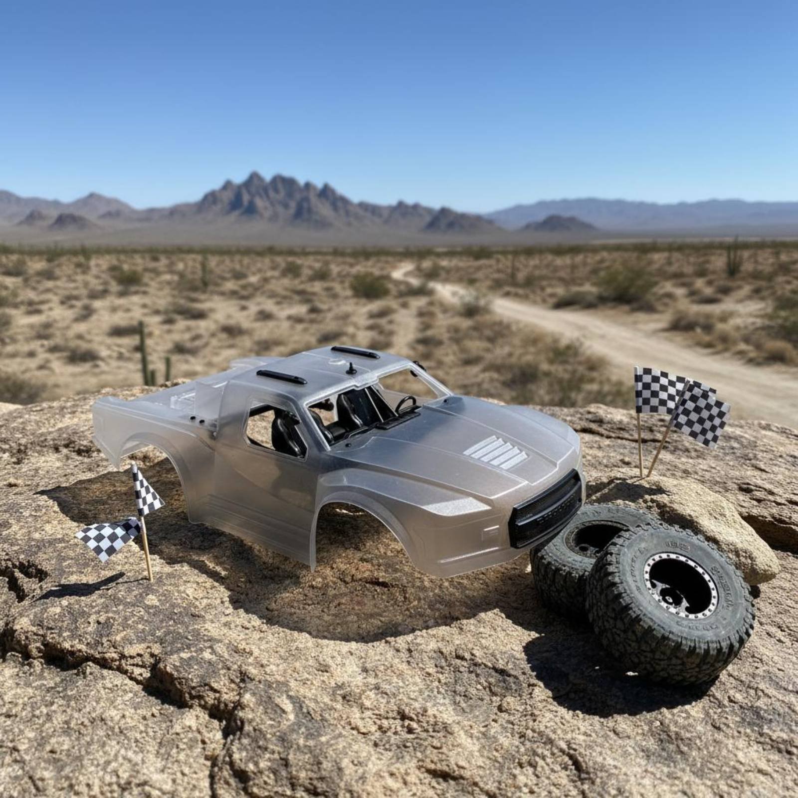 Rc Car Body Shell - Кузов для радиоуправляемой модели грузовика 1:10,