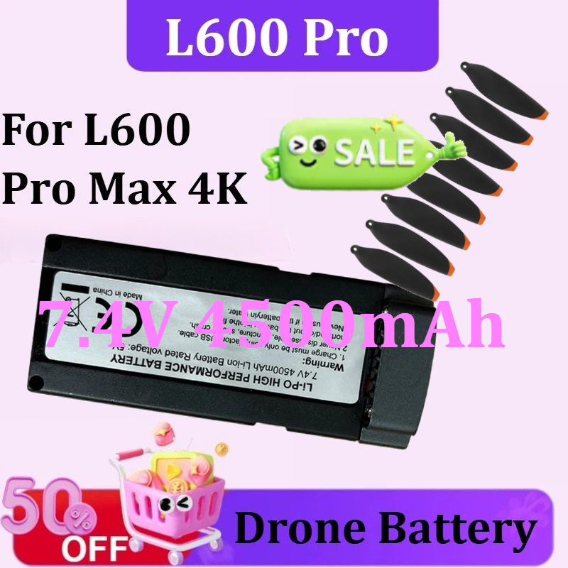 Lyzrc Drone - 7,4 В, 4500 мАч, L600 Pro