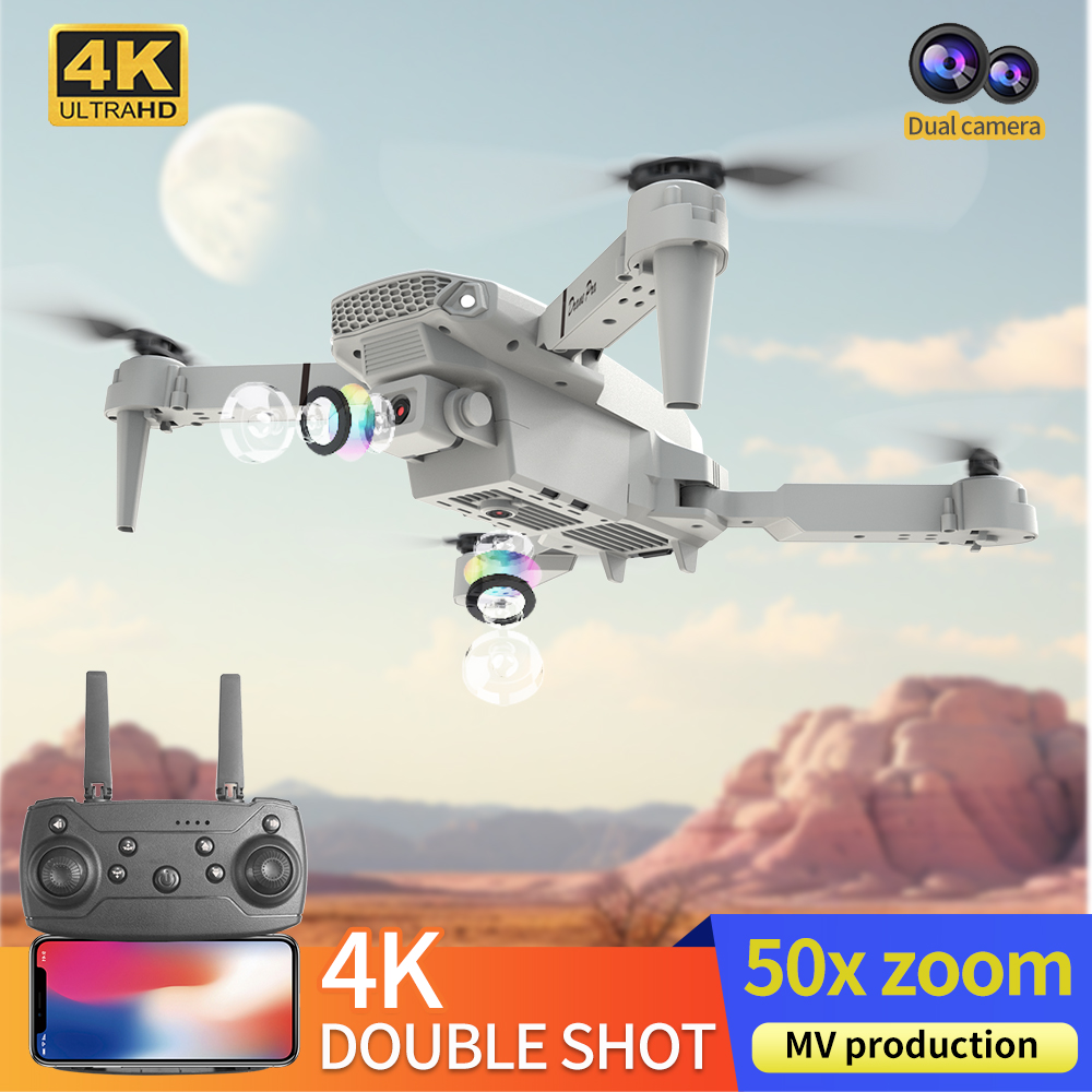 Новый профессиональный квадрок – обзор и цена Drone E88Pro Rc 4K