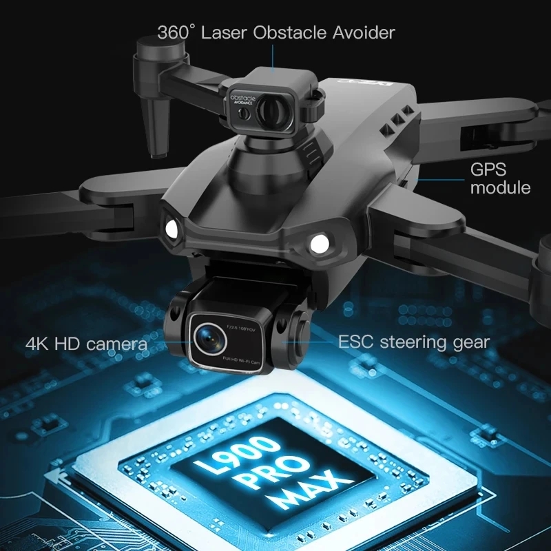 L900 Pro MAX GPS Дрон 4K Профе – обзор и цена Drone E88Pro Rc 4K