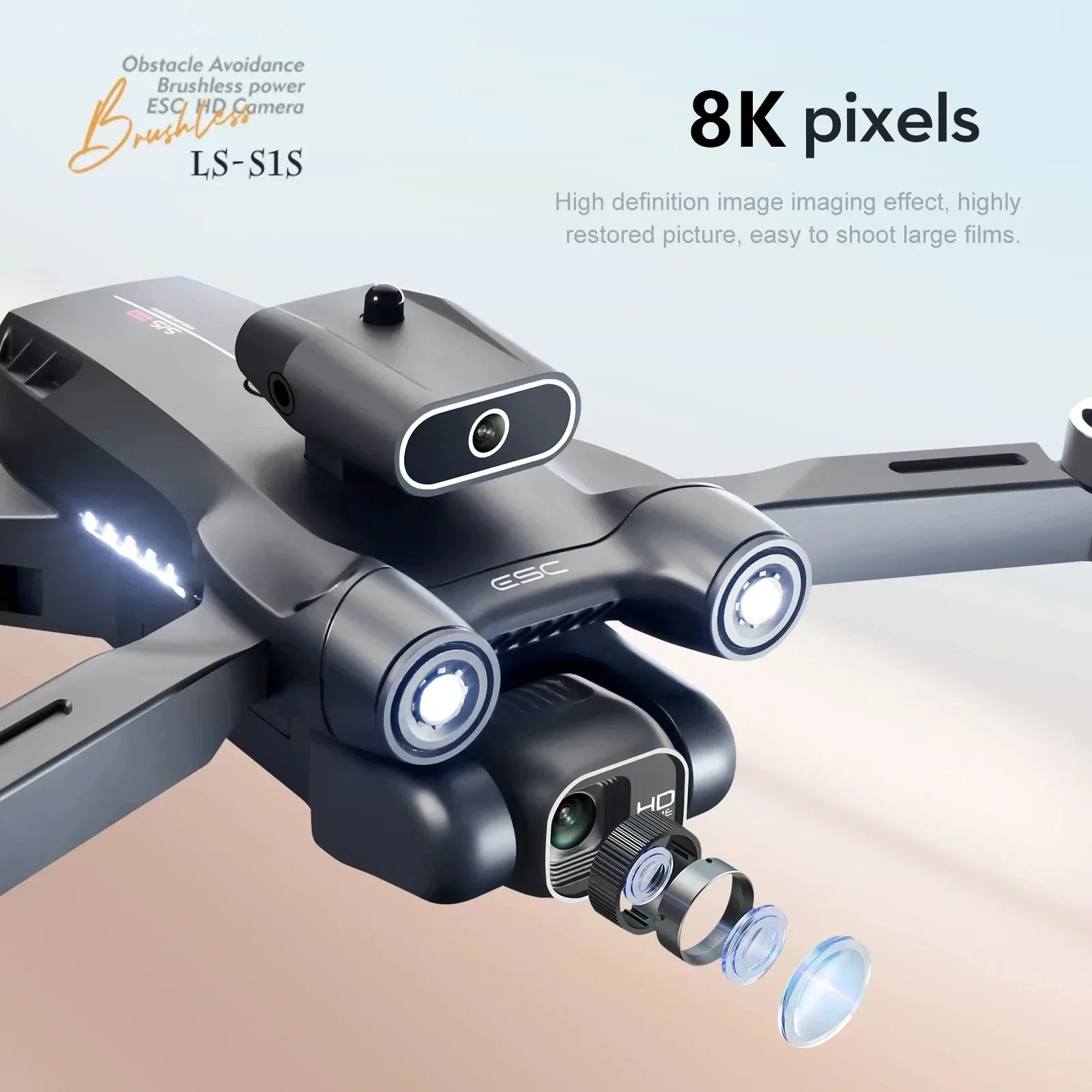 Новинка, камера для дрона S1S, – обзор и цена Gps Module Drone