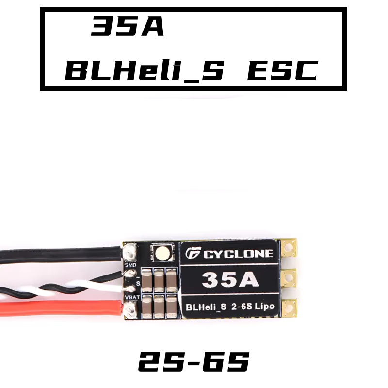 Cyclone 35A BLHeli_S ESC — выс – обзор и цена Rc Motor Drone