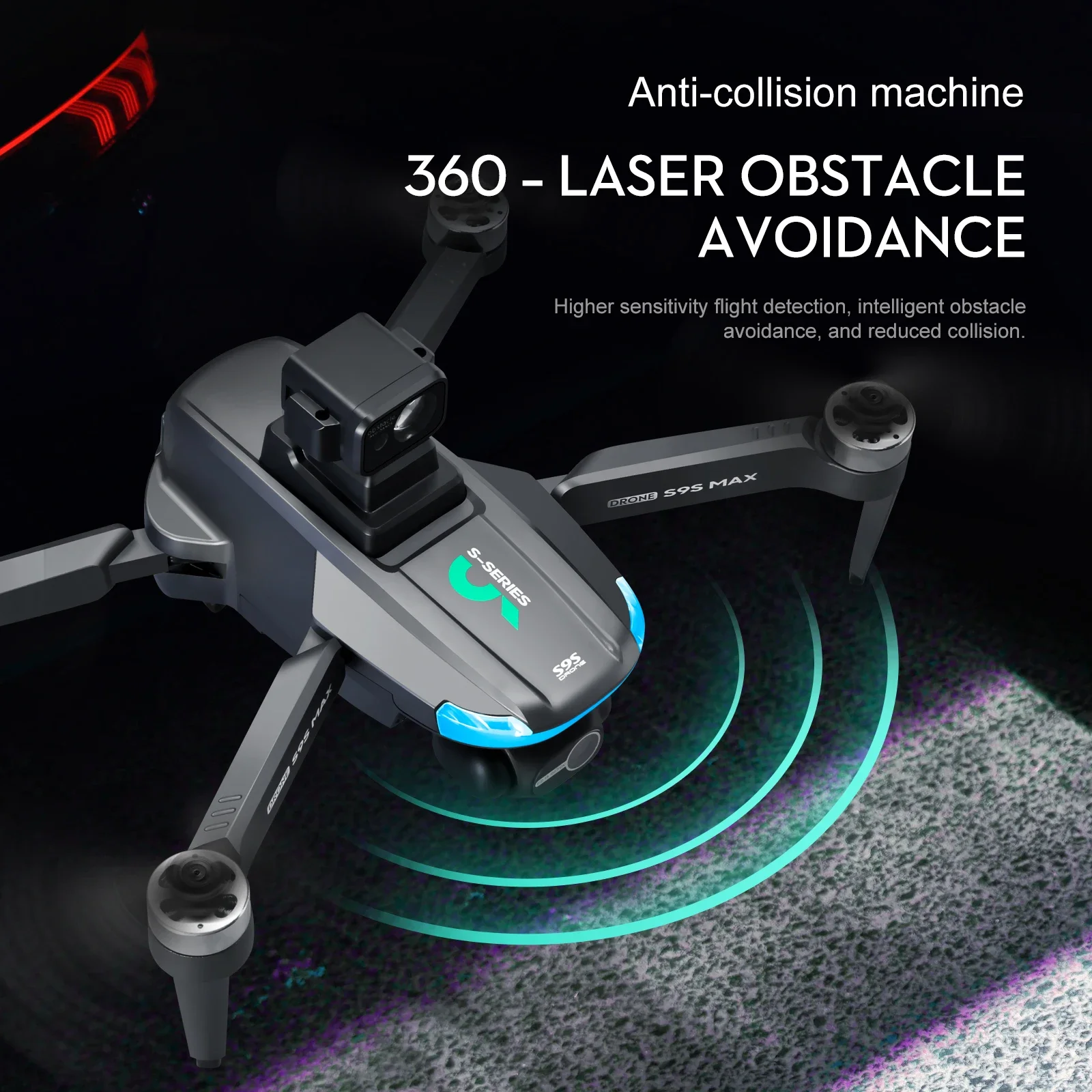 НОВЫЙ S9S MAX MINI Drone 4K 2- – обзор и цена Rc Drone Uav