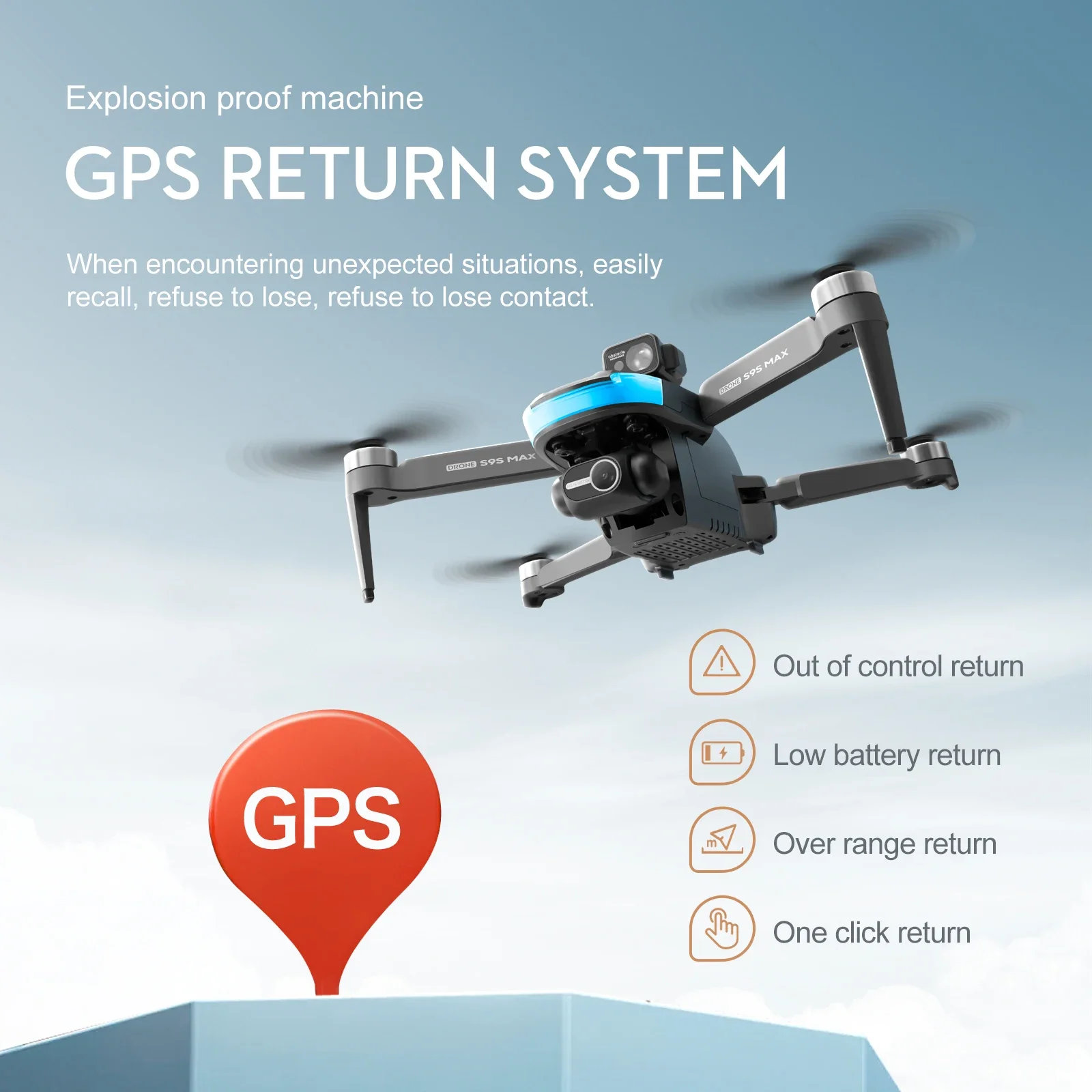 НОВЫЙ S9S MAX MINI Drone 4K 2- – обзор и цена Rc Drone Uav