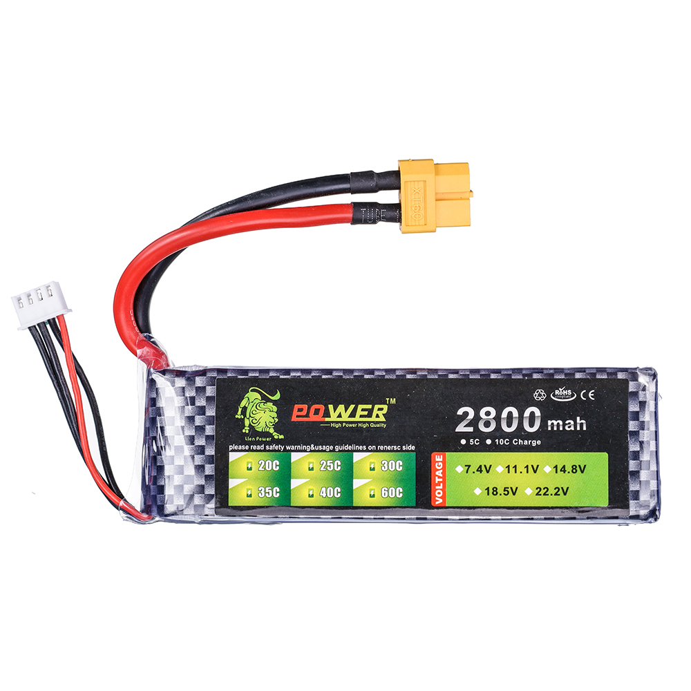 3S Lipo аккумулятор 11,1 В 280 – обзор и цена Drone Rc Truck