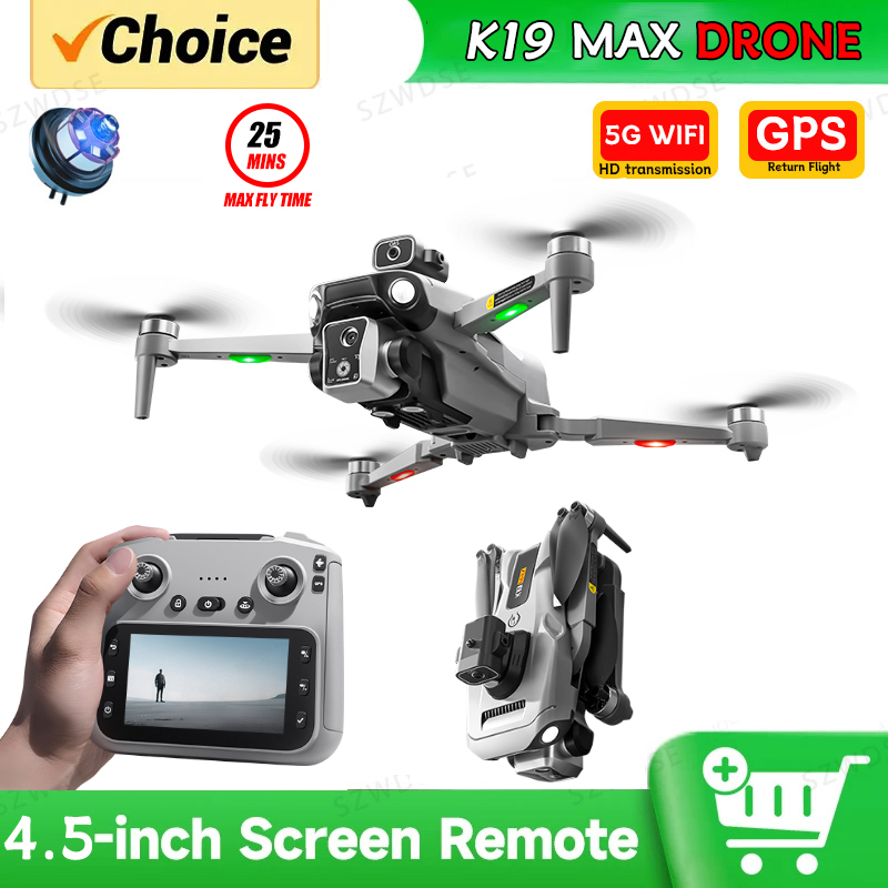 Дрон 2026 K19 MAX GPS с камеро – обзор и цена Fpv Camera Cmos