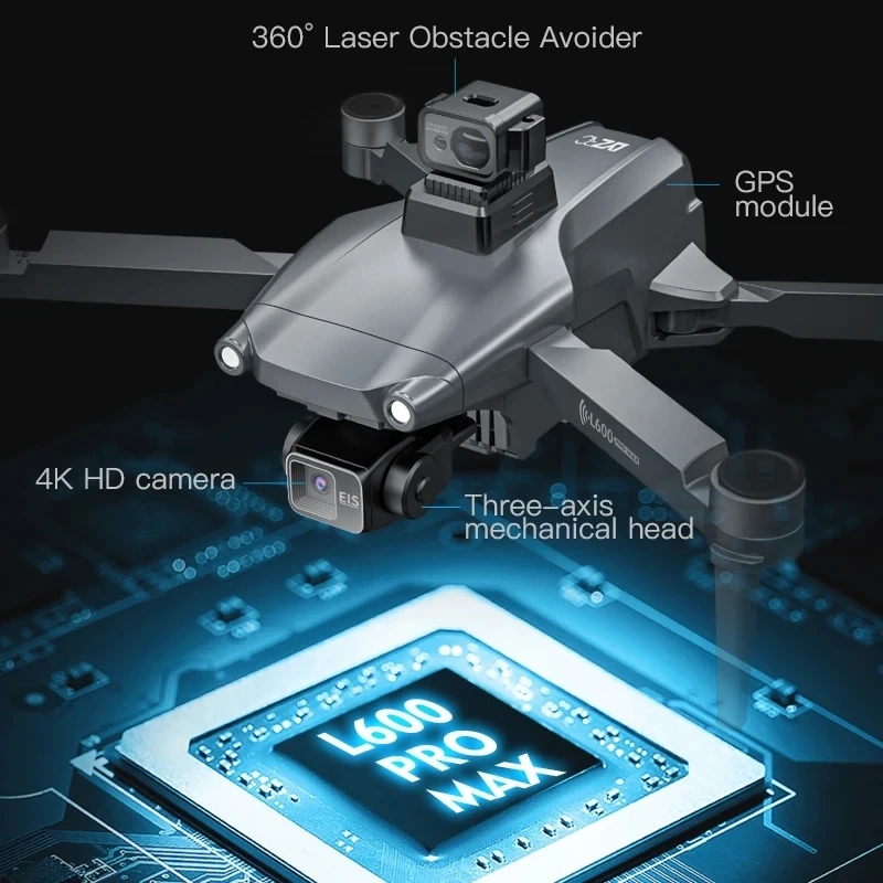 L600 PRO MAX GPS Дрон Професси – обзор и цена Drone E88Pro Rc 4K