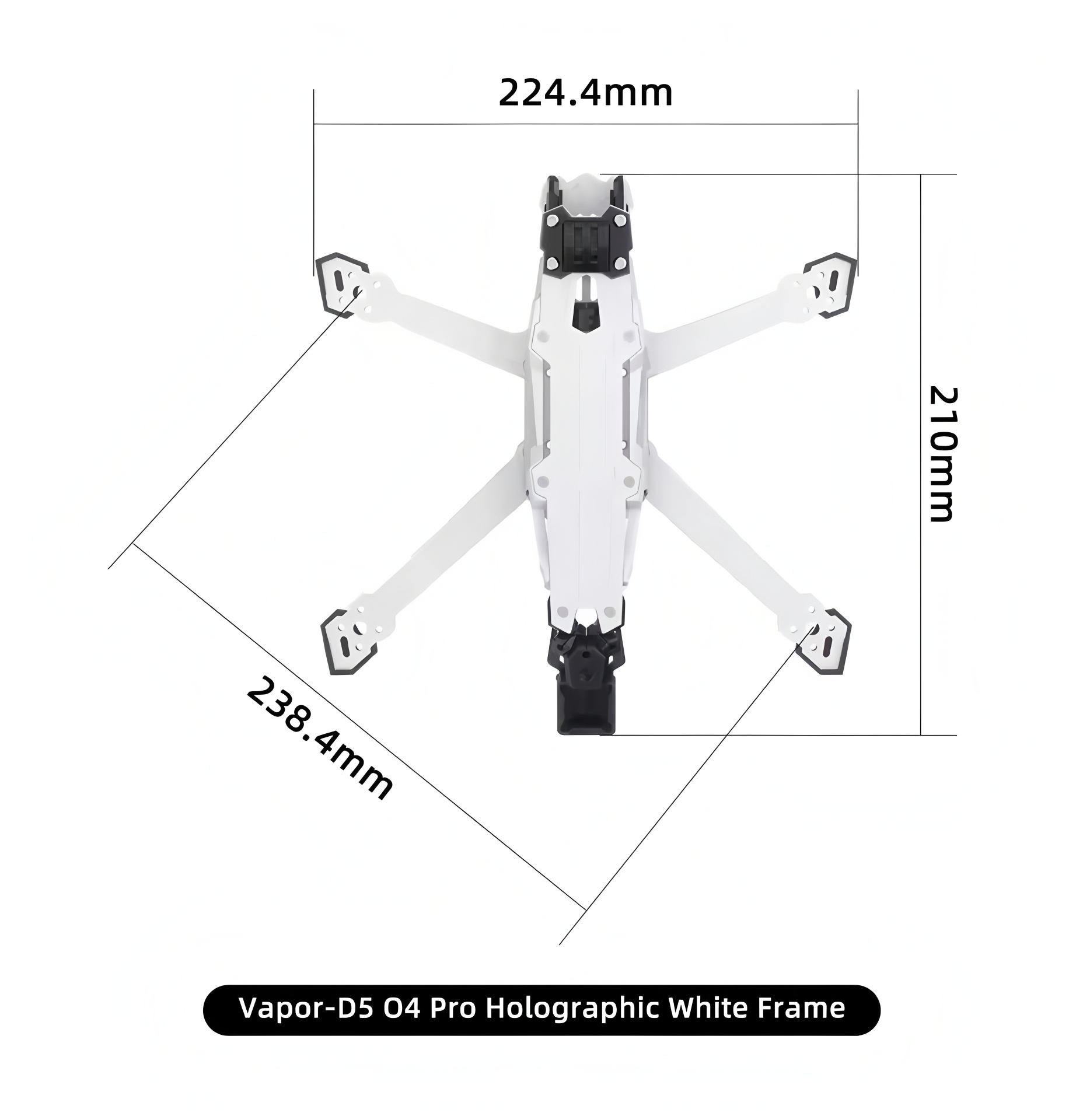 Рама GEPRC Vapor D5/X5/X6 O4 P – обзор и цена Drone Rc Quadcopter