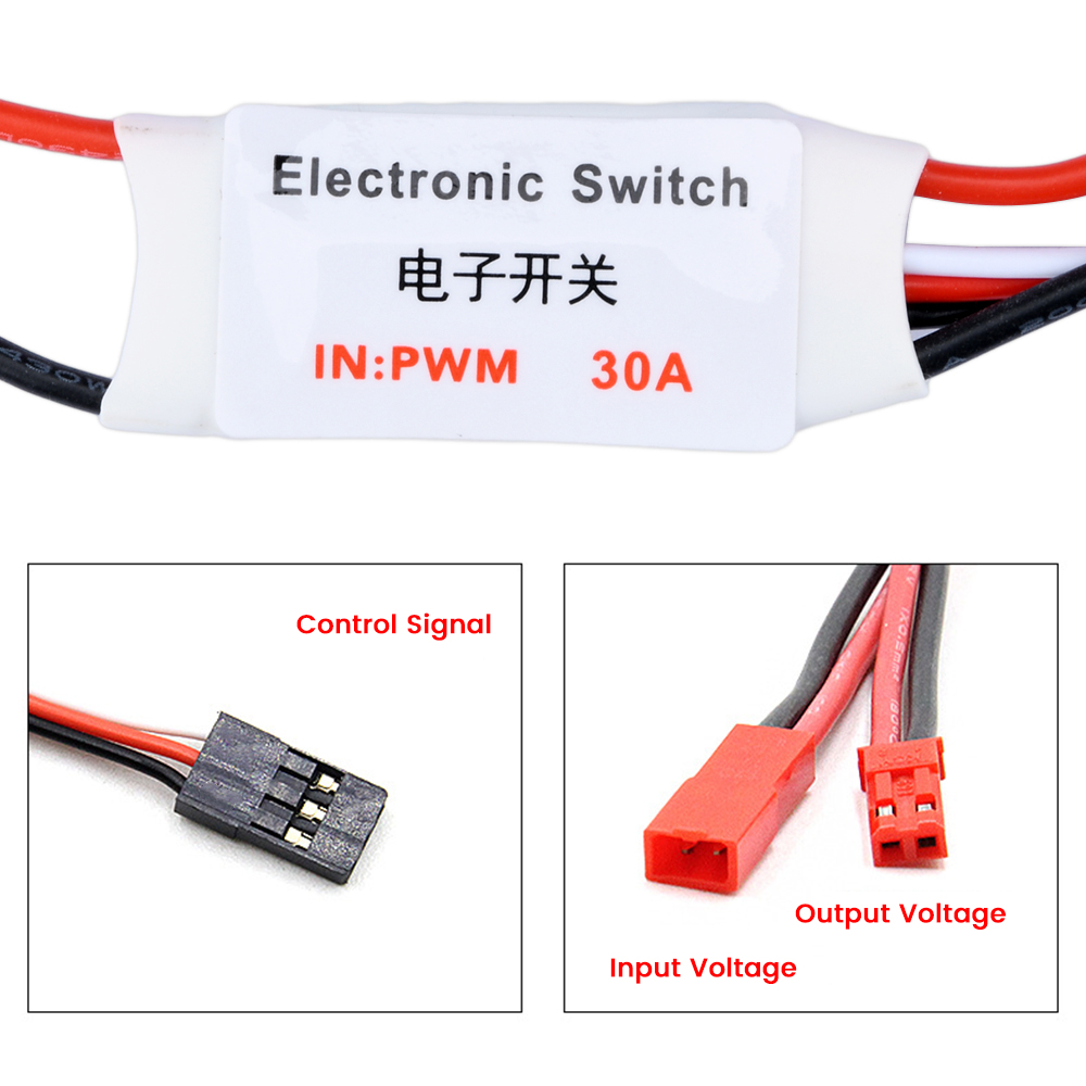 2 ~ 30 А, сильноточный электро – обзор и цена Drone Switch Rc