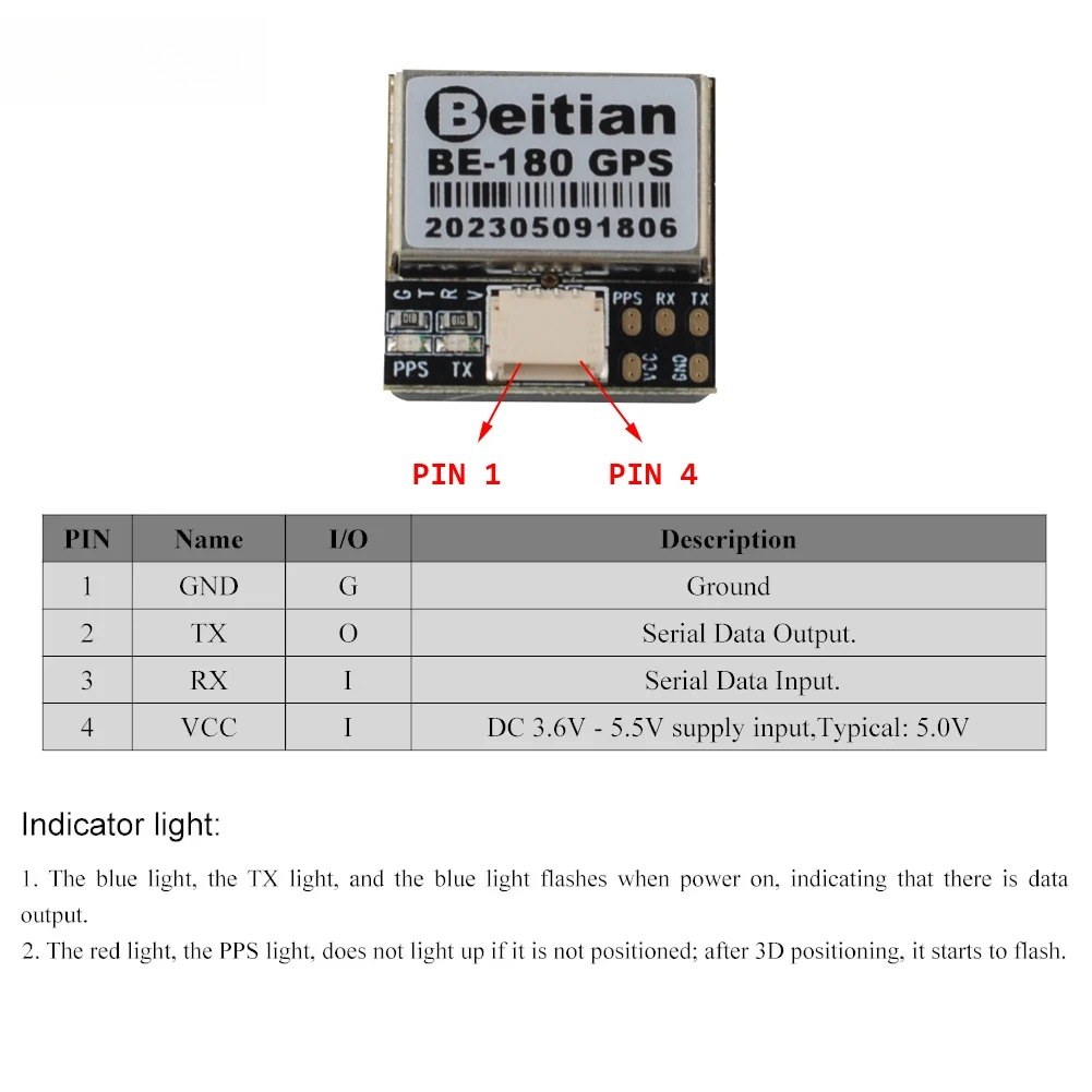 1/2/5 шт. GPS-модуль Beitian B – обзор и цена Gps Module Drone