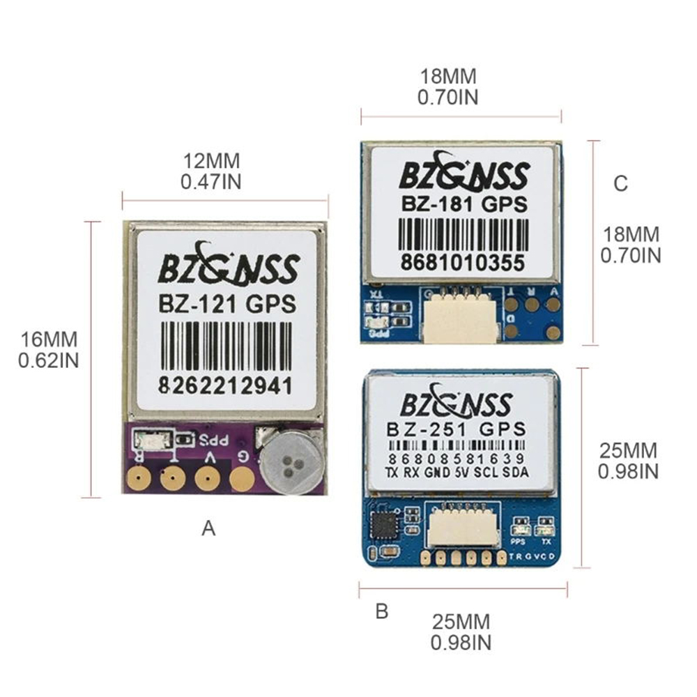 GPS-модуль BZ-181 с двойным пр – обзор и цена Gps Module Drone