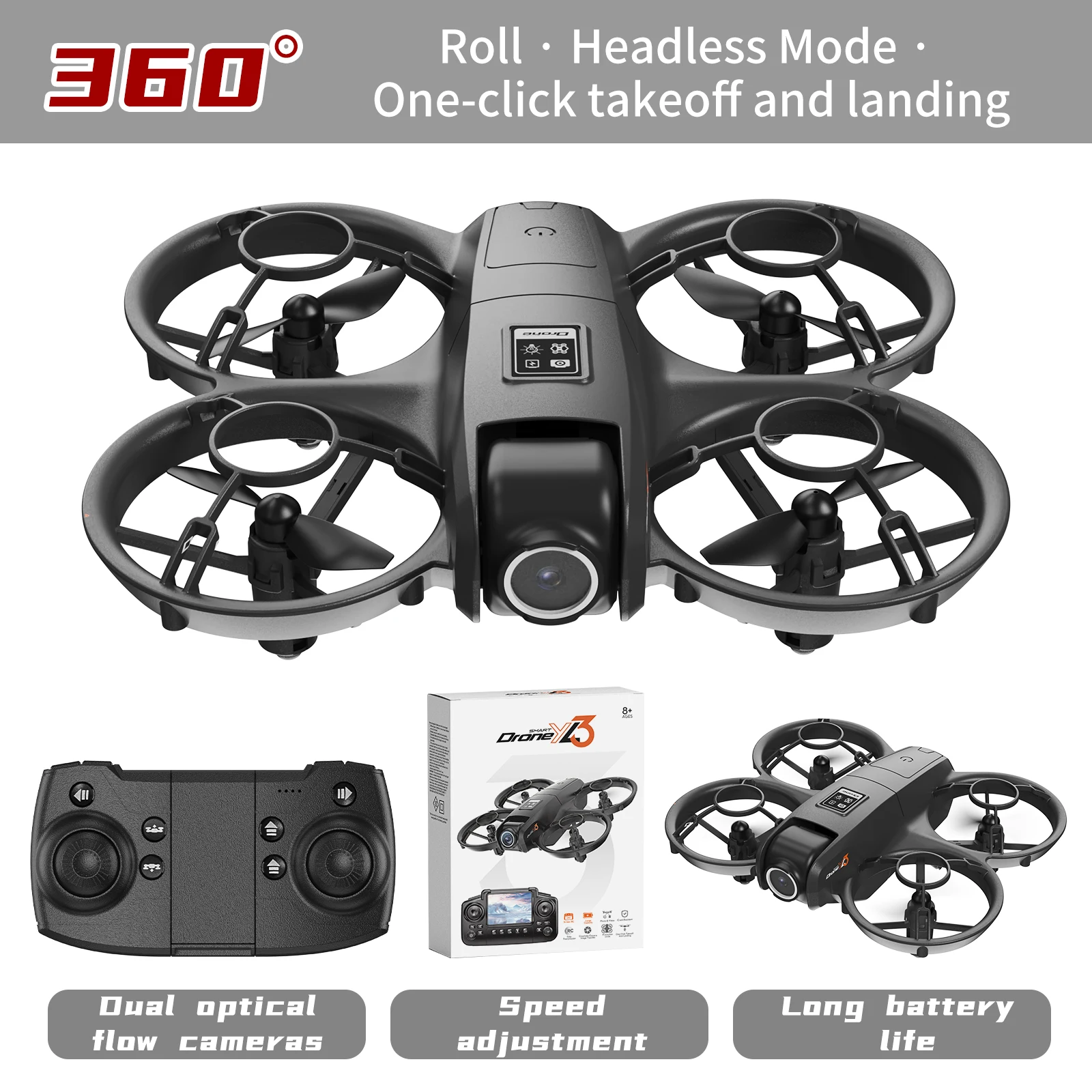 Новый радиоуправляемый дрон YL – обзор и цена Drone E88Pro Rc 4K
