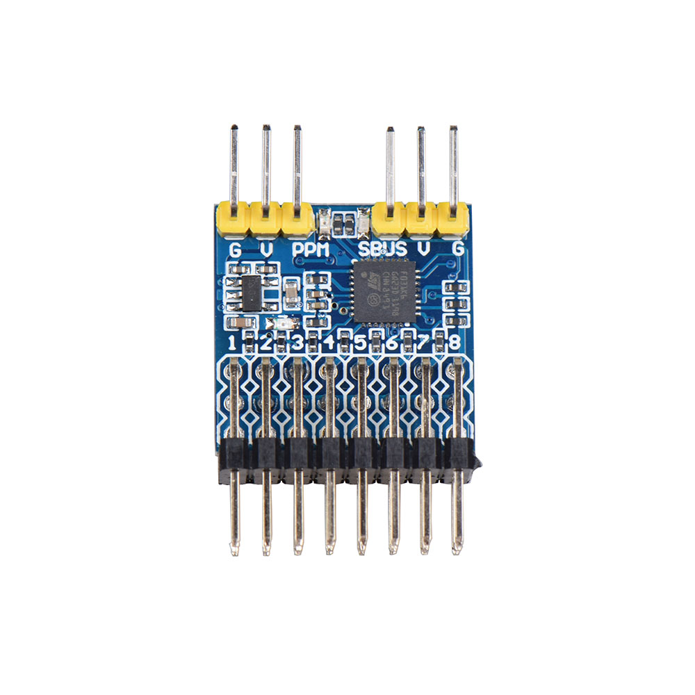 JHEMCU SPP-SBUS 8-канальный пр – обзор и цена Frsky Receiver Module