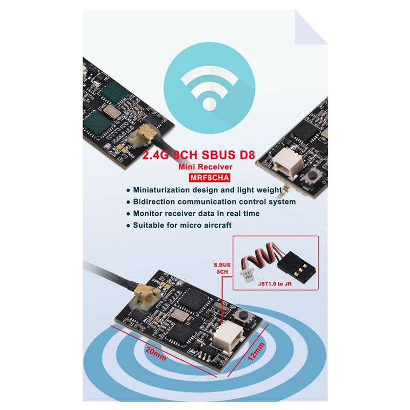 A29F-MRF8CHA 2.4G AGF для Frsk – обзор и цена Frsky Receiver Module