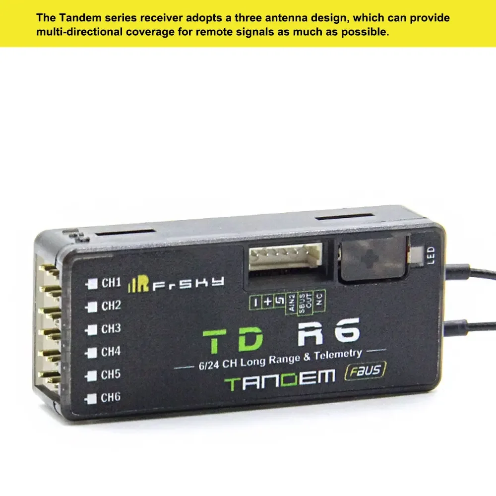FrSky TD R6 2,4G/900 МГц двухч – обзор и цена Frsky Receiver Module