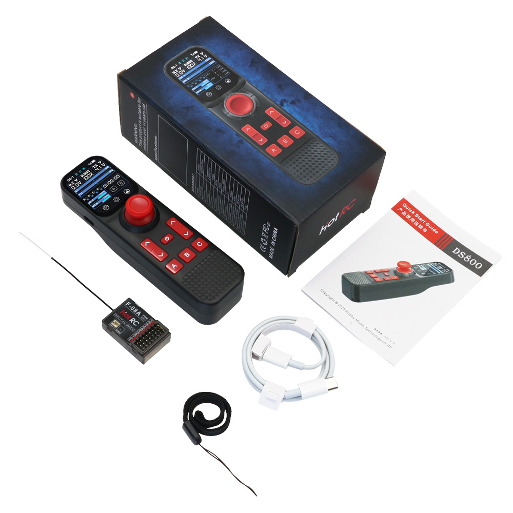 Hotrc DS-800 2,4 ГГц 8CH FHSS  – обзор и цена Joystick Rc Drone