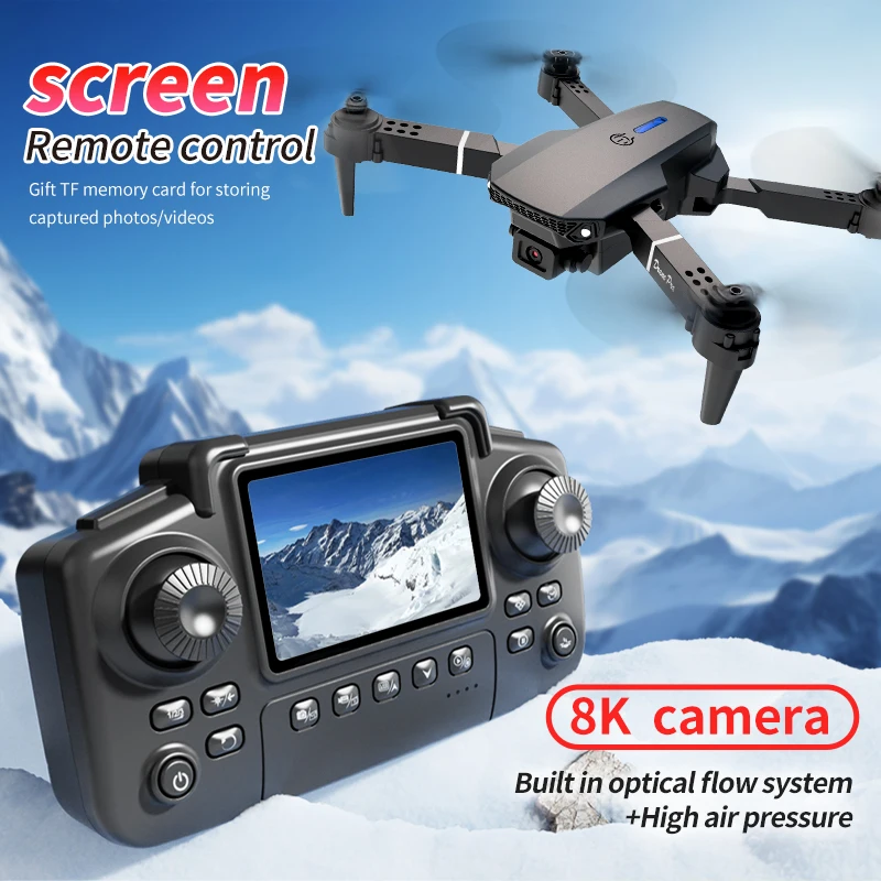 Дрон E88 PRO с экраном, 4K HD- – обзор и цена Drone E88Pro Rc 4K
